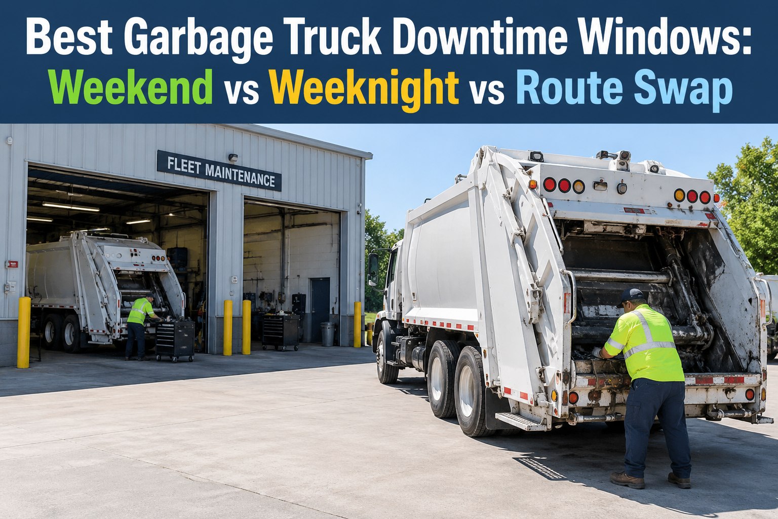 best-garbage-truck-downtime-windows-weekend-vs-weeknight-vs-route-swap