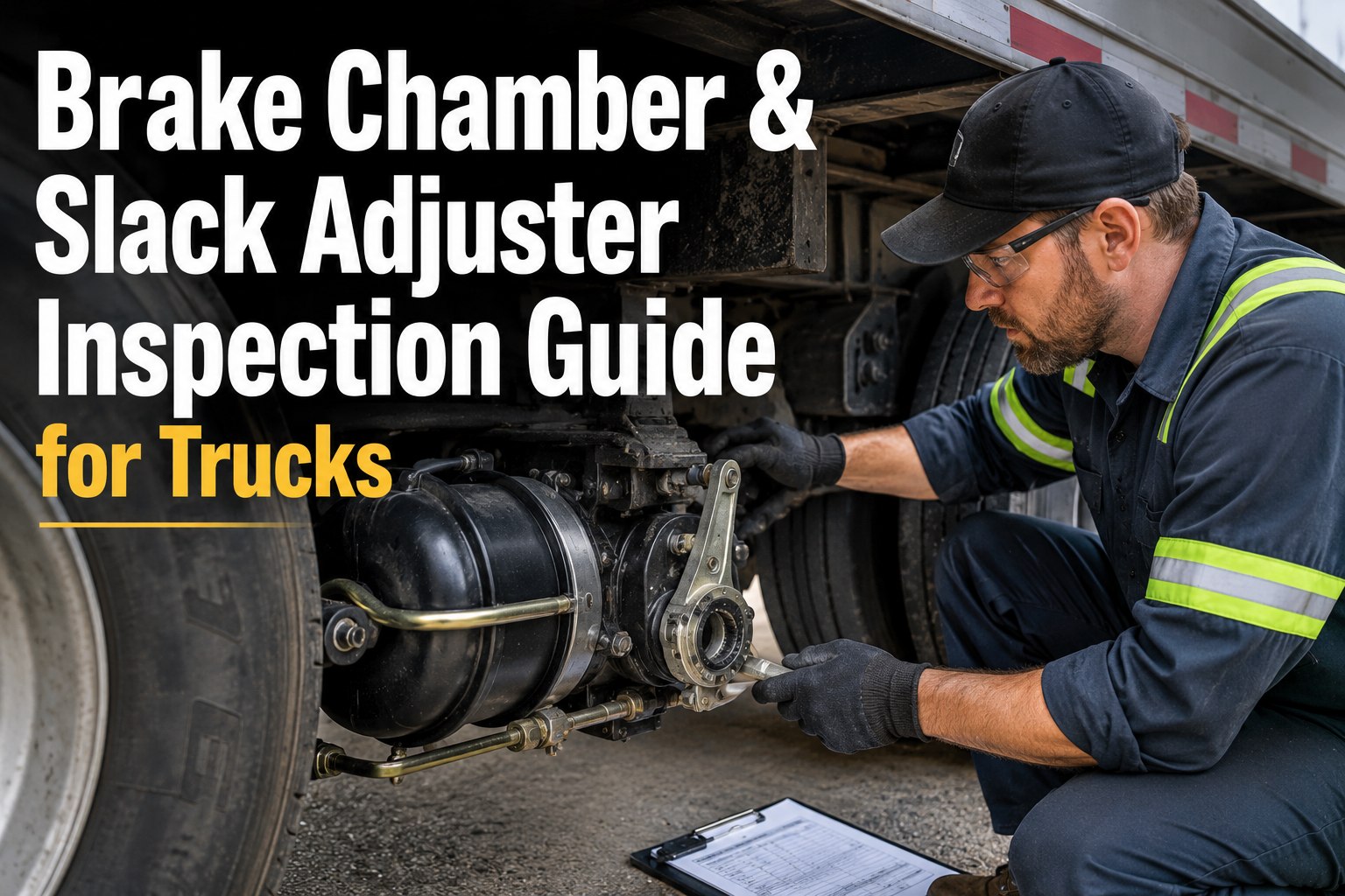 brake-chamber-slack-adjuster-inspection