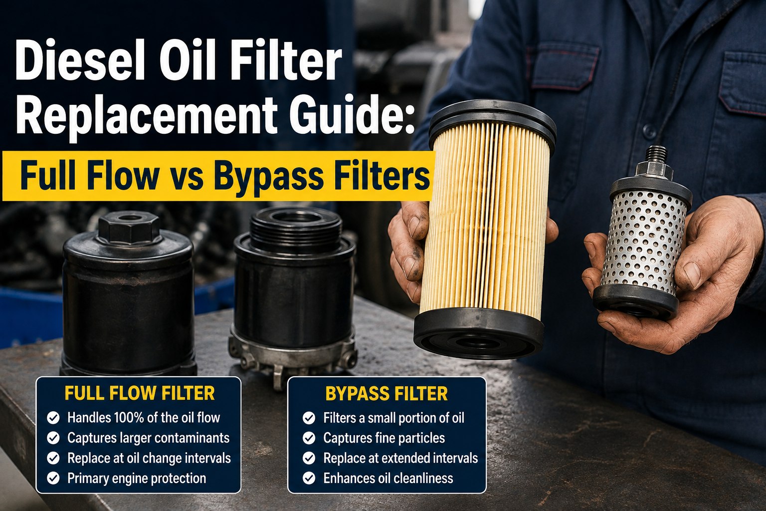 diesel-oil-filter-replacement-guide-full-flow-vs-bypass-filters
