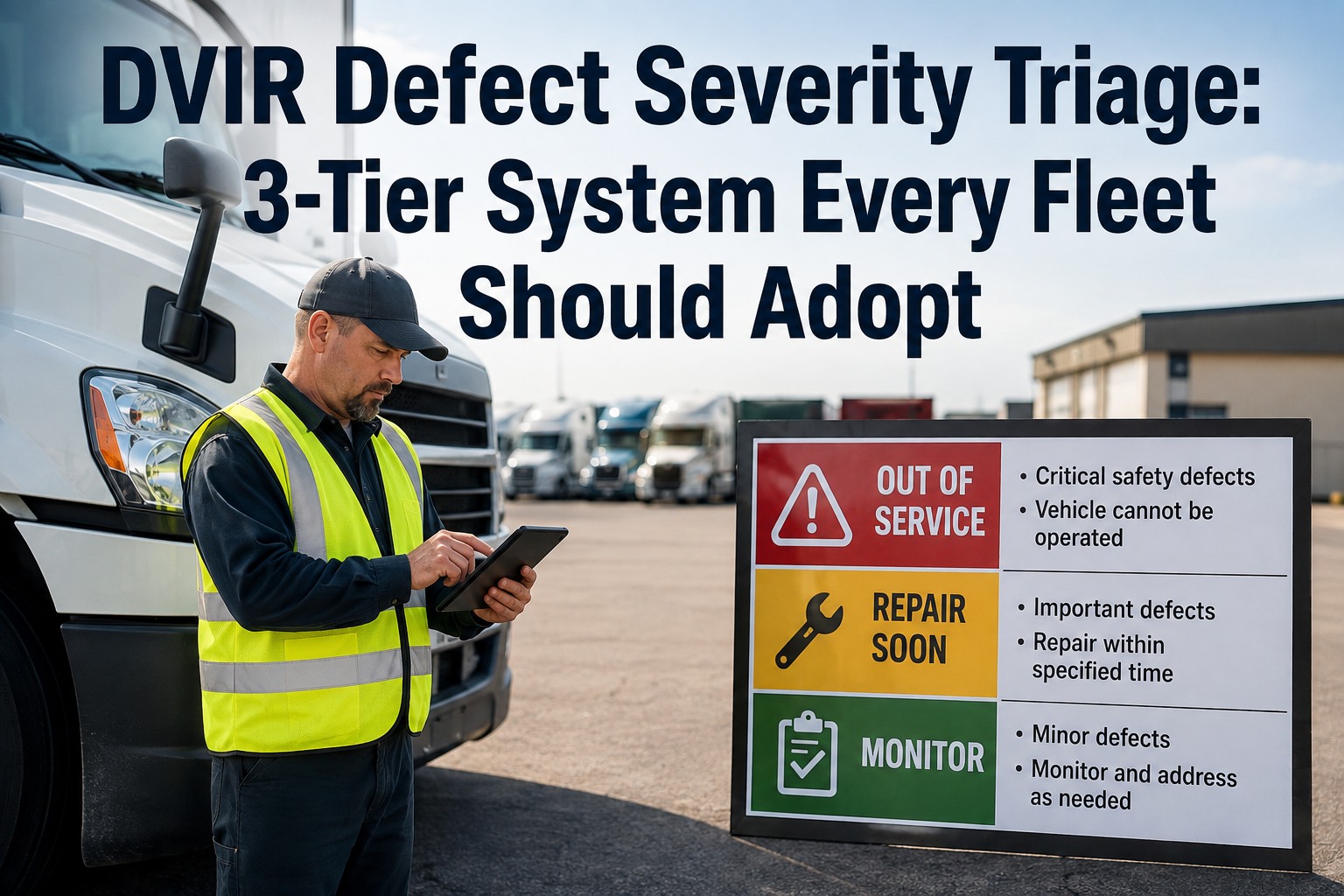 dvir-defect-severity-triage-3-tier-system
