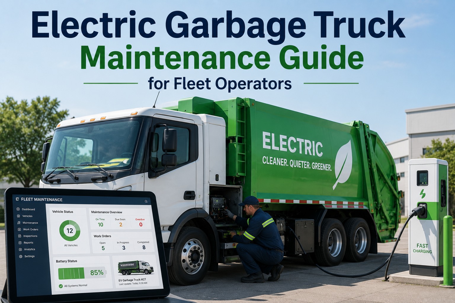 electric-garbage-truck-fleet-maintenance