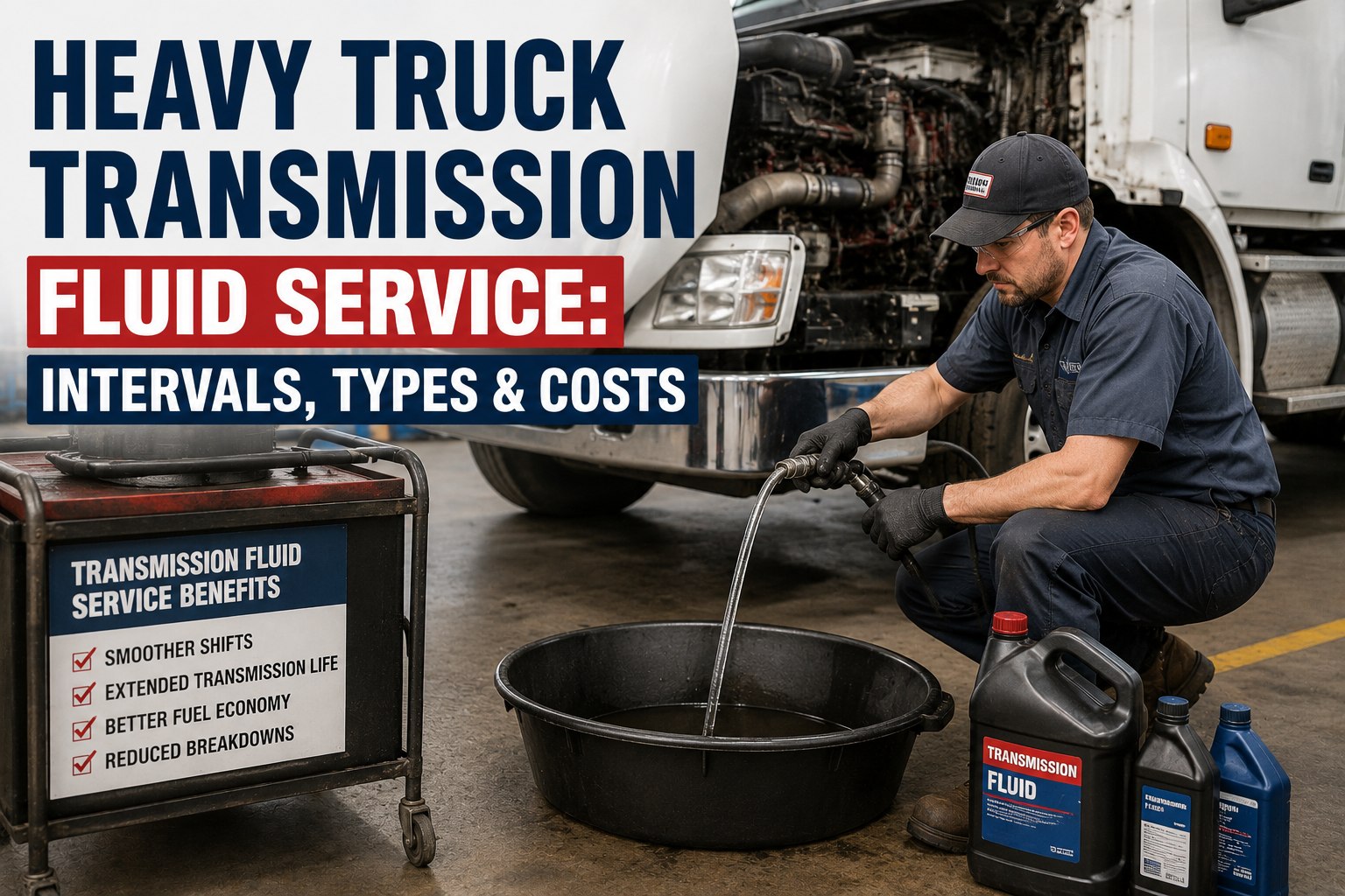heavy-truck-transmission-fluid-service