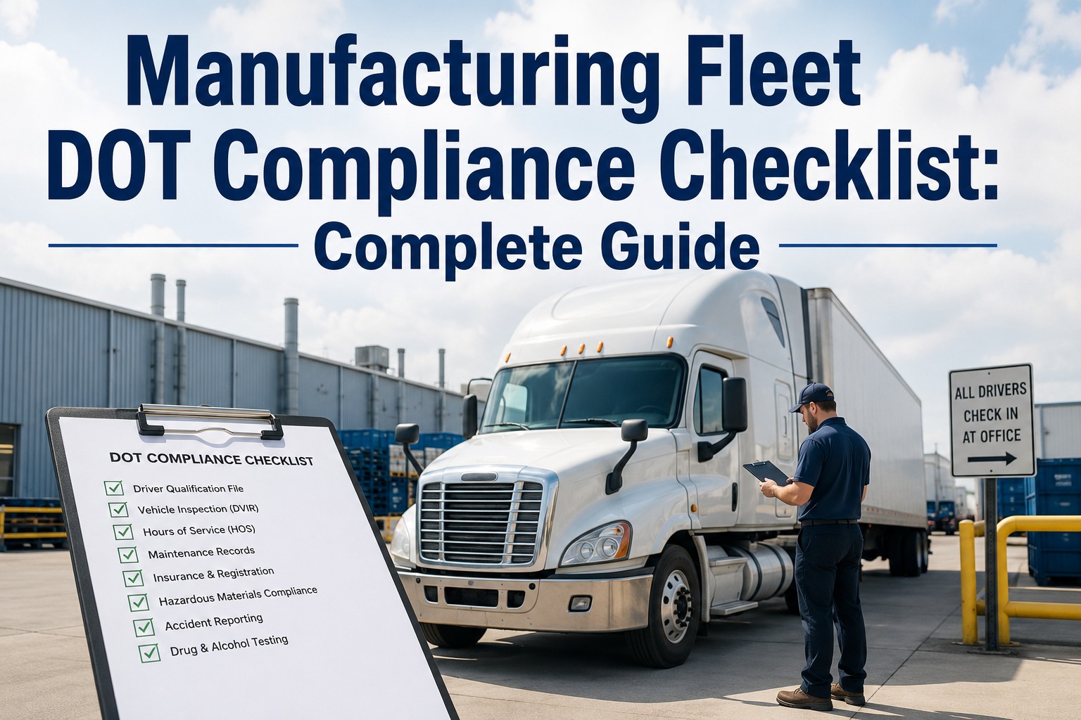 manufacturing-fleet-dot-compliance-checklist-guide