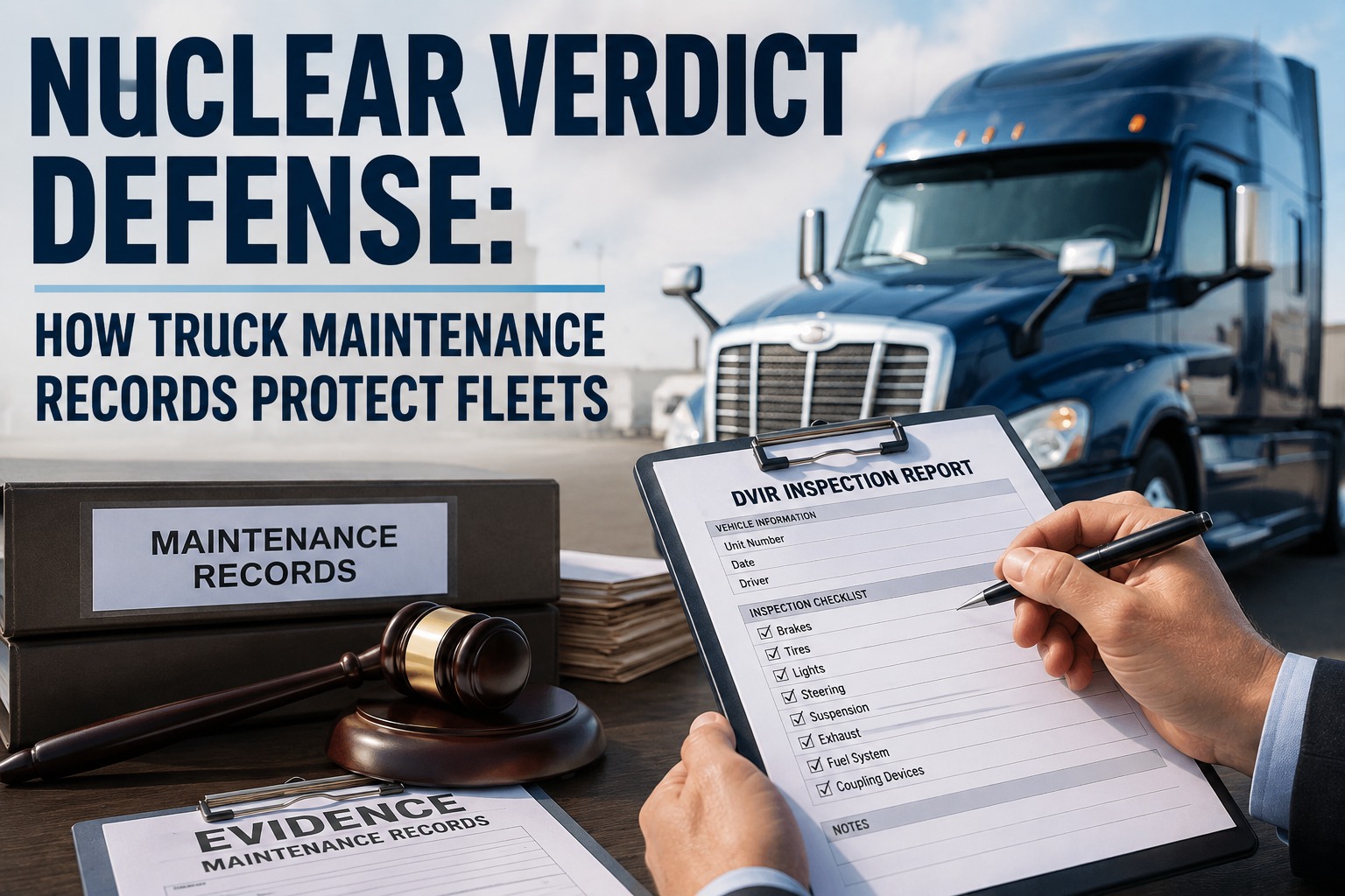 nuclear-verdict-defense-how-truck-maintenance-records-protect-fleet