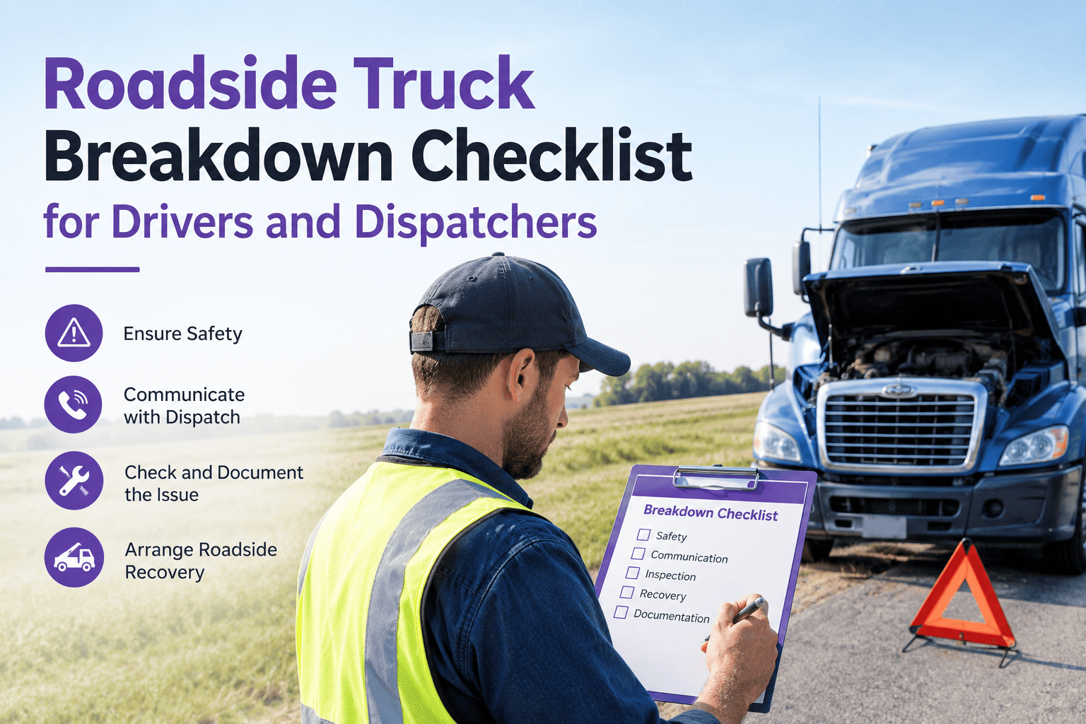 roadside-truck-breakdown-checklist-for-drivers-and-dispatche