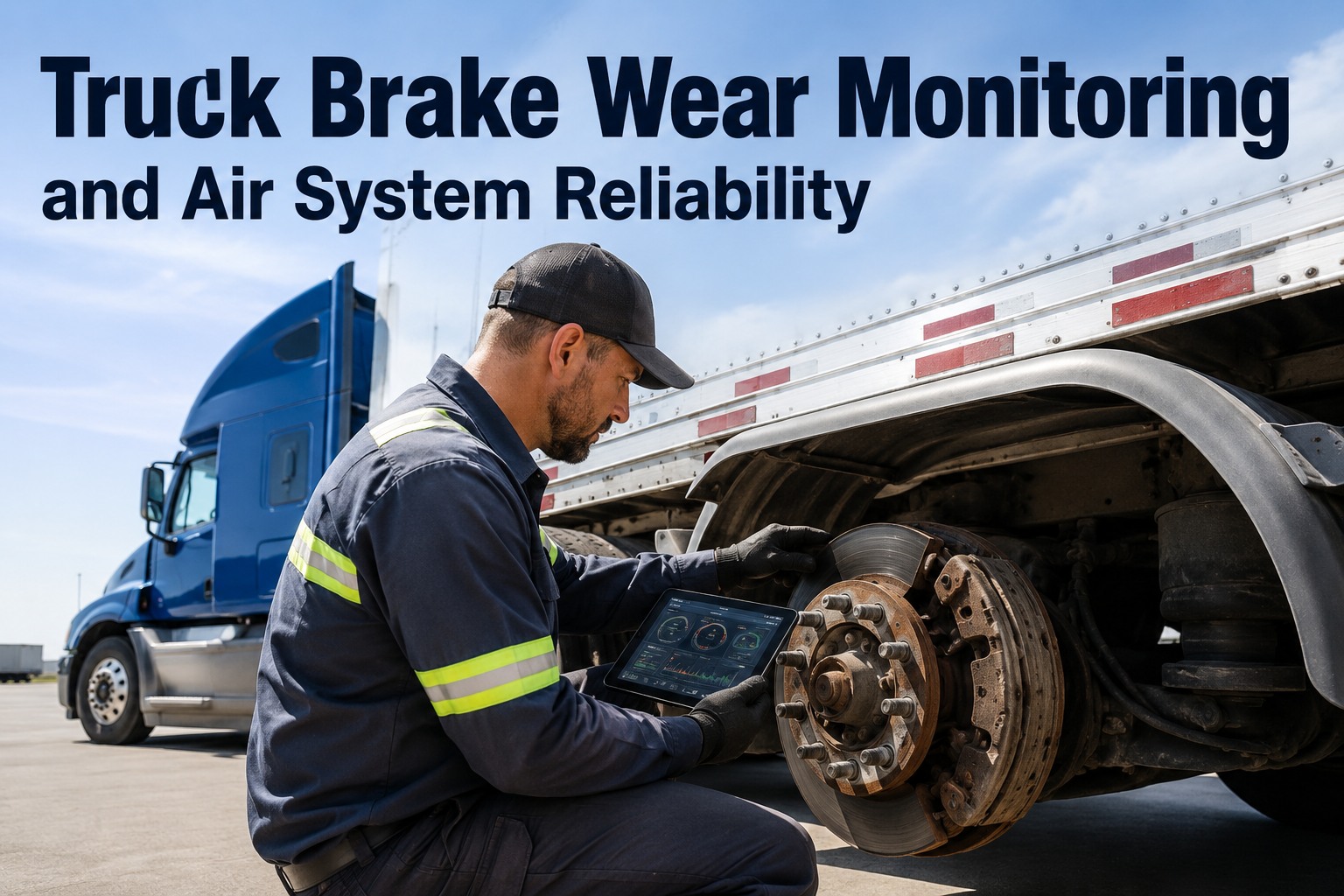 truck-brake-wear-monitoring-air-system-reliability