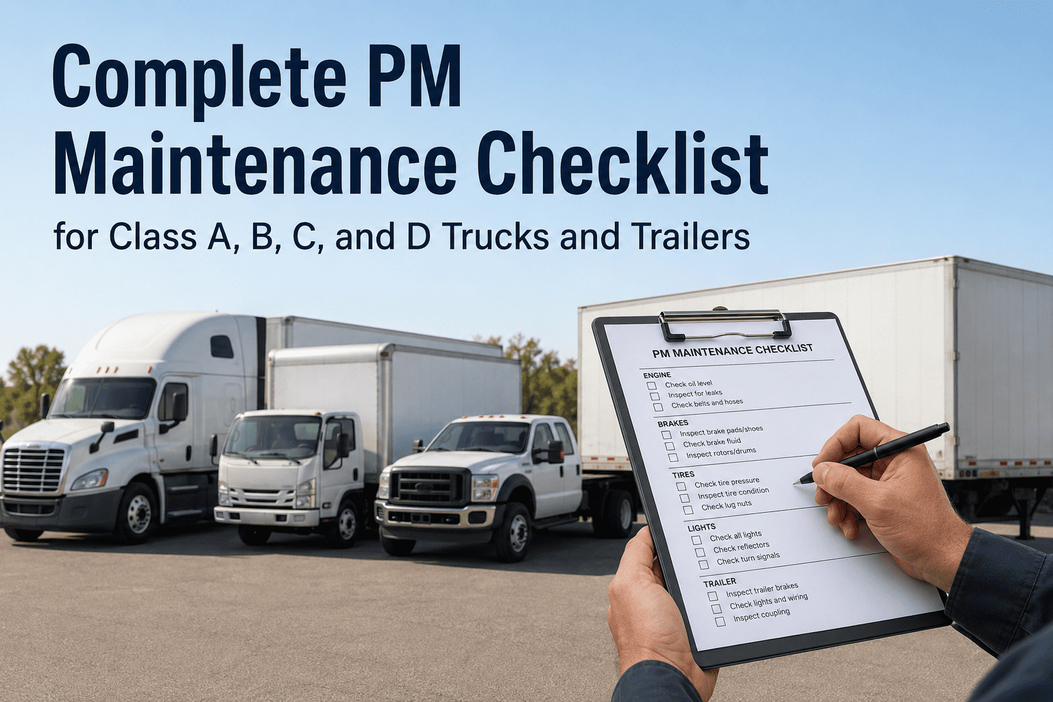 complete-pm-maintenance-checklist-class-a-b-c-d-trucks-trailers