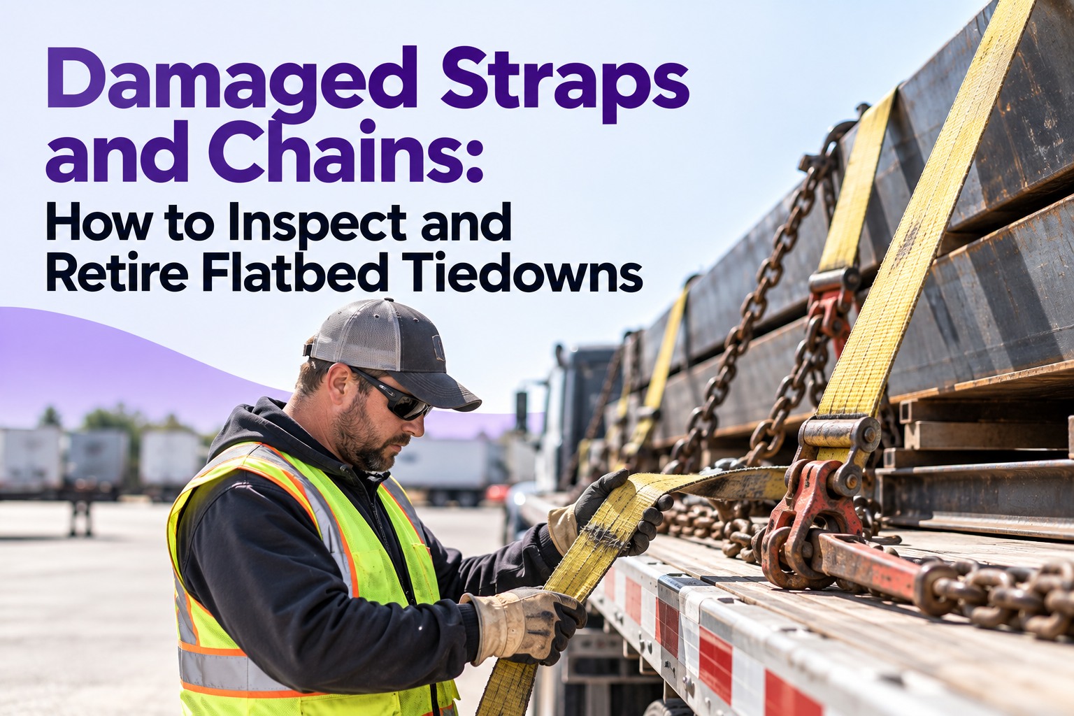 damaged-straps-chains-flatbed-tiedowns