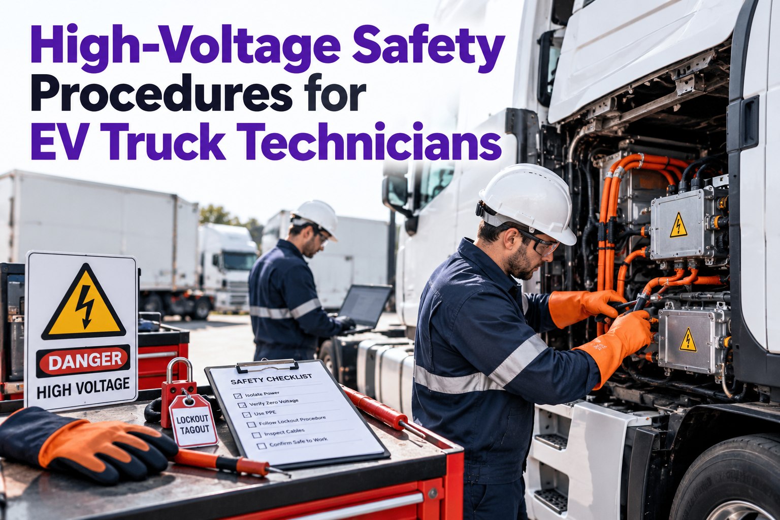 high-voltage-safety-ev-truck-technicians