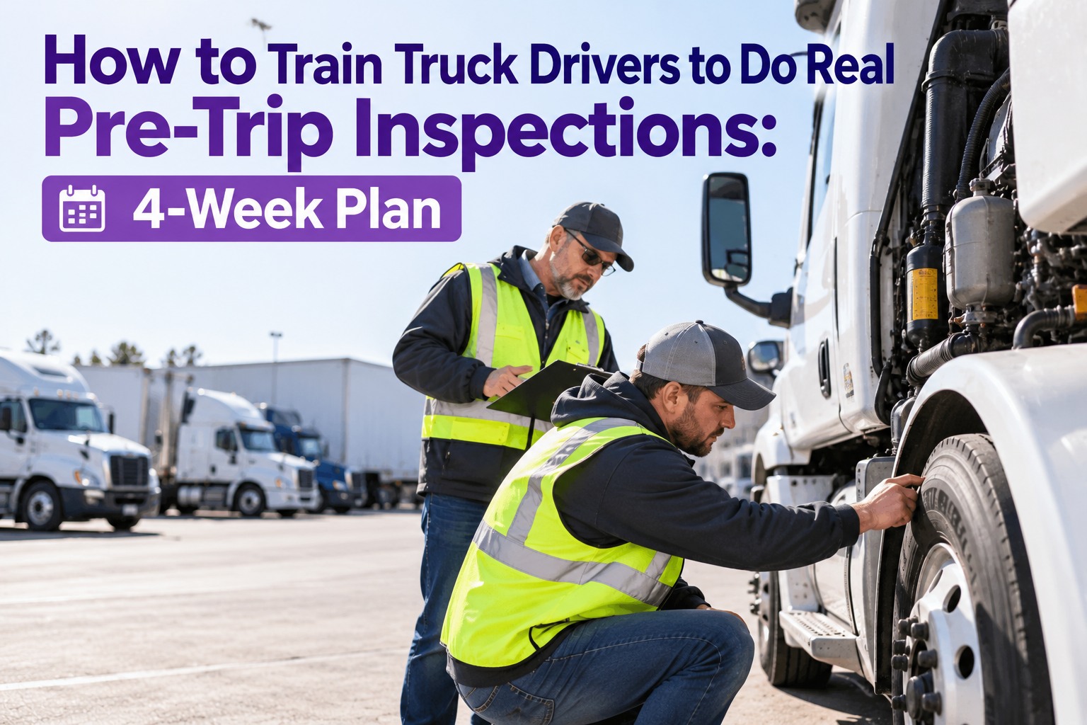 how-to-train-truck-drivers-perform-real-pre-trip-inspections-4-week-plan
