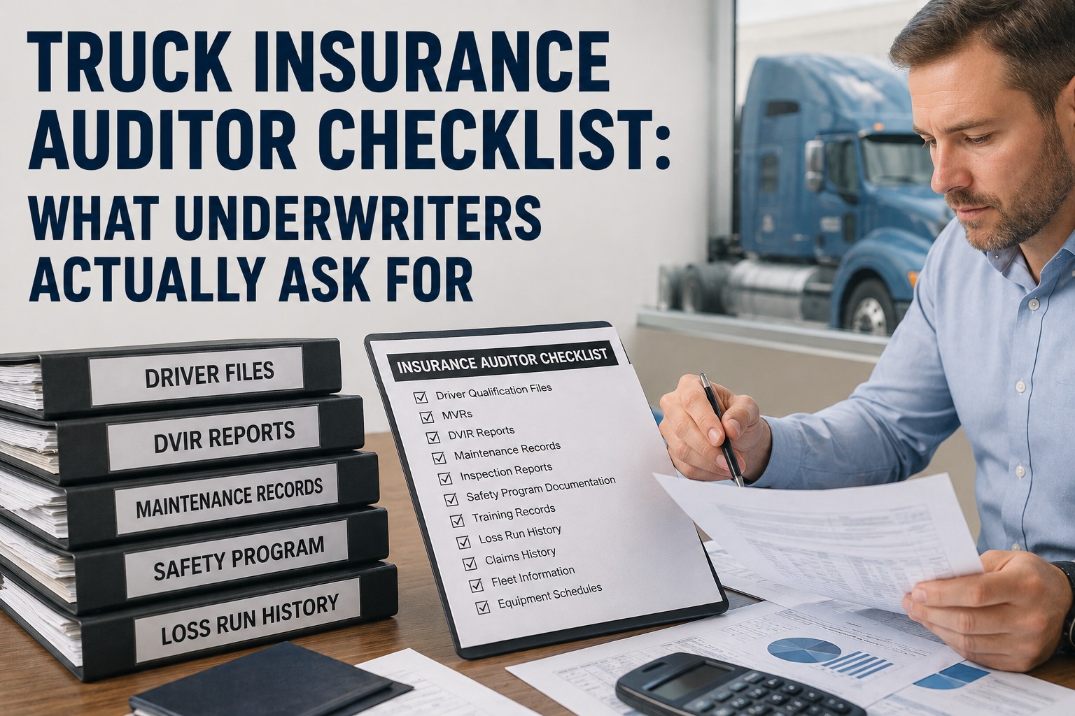 truck-insurance-auditor-checklist-what-underwriters-actually-ask-for