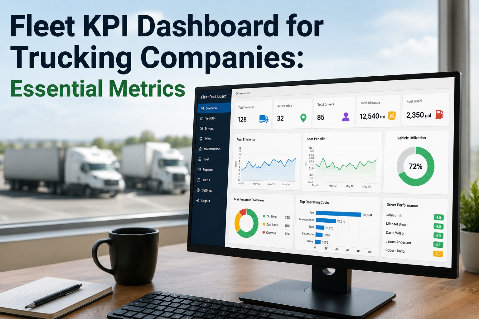 trucking-fleet-kpi-dashboard-operations-director