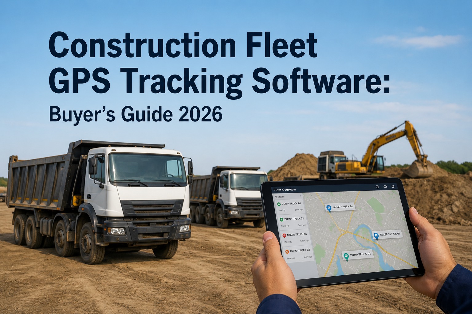 Construction Fleet GPS Tracking Software: Buyer's Guide 2026